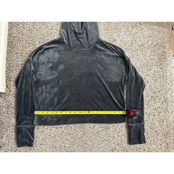 Offline by Aerie Cropped Hoodie and Jogger Velvet Set Size S - Picture 11 of 14